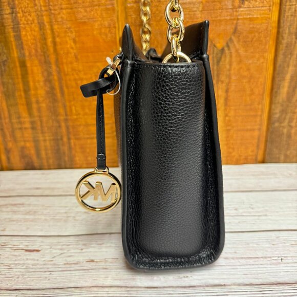 MICHAEL KORS Graham Small North South Leather Messenger Bag - Picture 3 of 5